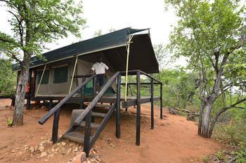 Mutale Falls Safari Camp Hotel Mukato Game Reserve Buitenkant foto